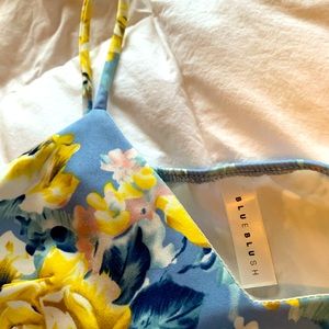 Floral two piece (tank and skort) 💐